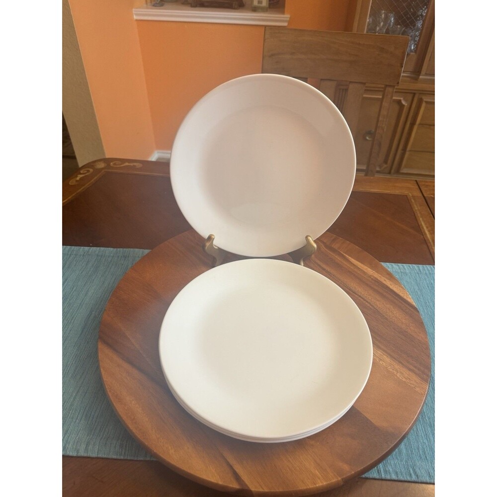 Set of 10 Dinner Plate Winter Frost White (Corelle) by Corning Corelle